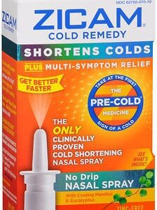 Cold and Sinus Relief Zicam 4X – 4X – 4X Strength Nasal Spray 0.5 oz.