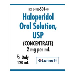Haloperidol Lactate 2 mg / mL Concentrate 120 mL