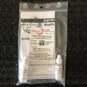 Immunology / Serology Assay Control Set Syphilis Health Check Syphilis Screen Positive Level / Negative Level 2 X 1 X 0.5 mL