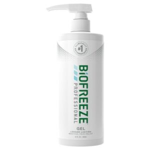 Topical Pain Relief Biofreeze Professional 5% Strength Menthol Topical Gel 32 oz.