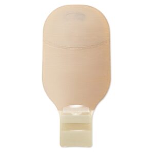 Ostomy Pouch Premier One-Piece System 12 Inch Length Convex, Pre-Cut 1-1/8 Inch Stoma Drainable