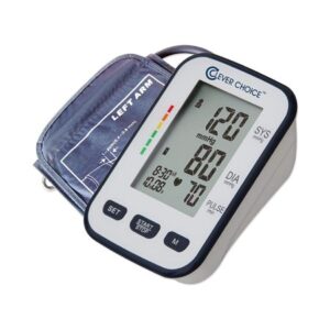 Home Automatic Digital Blood Pressure Monitor Clever Choice Large Cuff Nylon Cuff 23 – 40 cm Desk Model