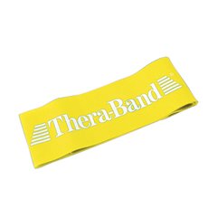 Exercise Resistance Band Loop TheraBand Yellow 3 X 8 Inch X-Light Resistance