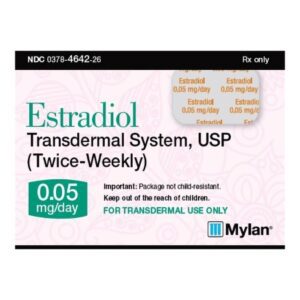 Estradiol 0.05 mg / 24 Hour Patch 8 Patches