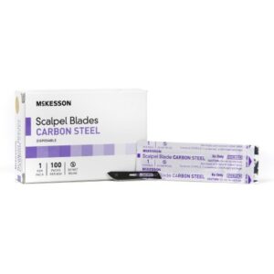 Surgical Blade McKesson Brand Carbon Steel No. 10 Sterile