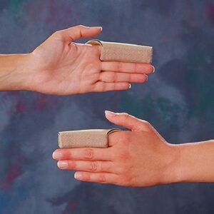 Finger Sleeve Rolyan Large Left Hand Beige