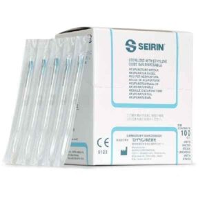 Acupuncture Needle Seirin 8 Japanese Gauge 60 mm Length L-Type
