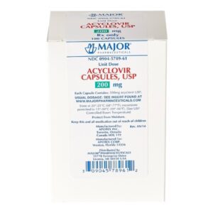 Acyclovir 200 mg Tablet 100 Tablets