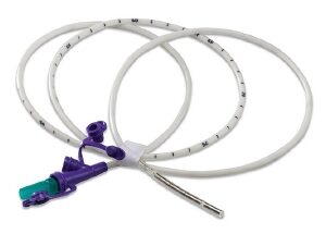 Nasogastric Feeding Tube Kangaroo 10 Fr. 43 Inch Tube Polyurethane Sterile