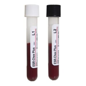 Hematology Control Set ESR-Chex Plus Level 1, 2 12 X 3 mL
