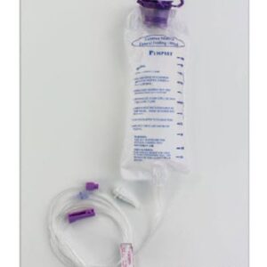 Enteral Feeding Pump Bag Set with ENFit Connector Generica 1000 mL NonSterile ENFit Connector