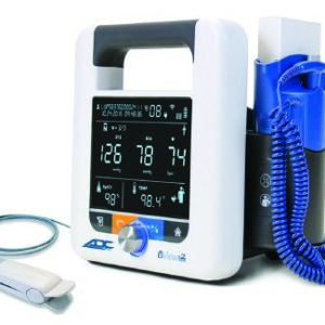 Vital Signs Monitor Adview Spot Check NIBP, SpO2, Temperature AC Power / Battery Operated