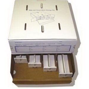 Slide Storage Box 2000 Slides, 4 Drawer For Microscope Slides