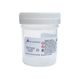 Prefilled Formalin Container Formalock 30 mL Fill in 60 mL (2 oz.) Screw Cap Warning Label NonSterile