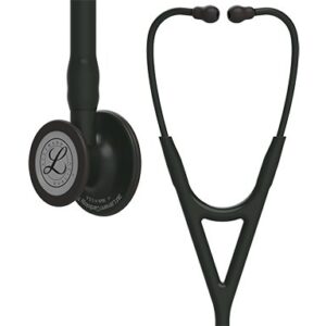 Cardiology Stethoscope 3M Littmann Cardiology IV Black 1-Tube 27 Inch Tube Convertible Chestpiece