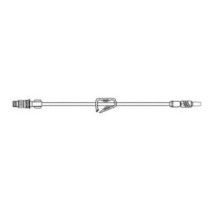 IV Extension Set Needle-Free Port 8 Inch Tubing Without Filter
