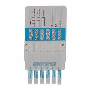 Drugs of Abuse Test Kit COC, mAMP/MET, OPI, PCP, THC 25 Tests CLIA Non-Waived