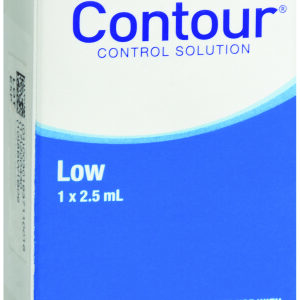 Blood Glucose Control Solution Contour 2.5 mL Low Level