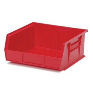 Storage Bin Red Industrial Grade Polymers 5 X 10-7/8 X 11 Inch