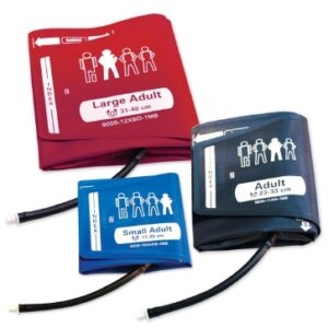 Reusable Blood Pressure Cuff Set ADC Assorted Size Range Arm Nylon Cuff Multiple Cuff Sizes