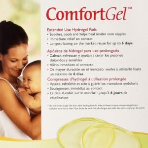 Nursing Pad Comfort Gel One Size Fits Most Hydrogel Reusable