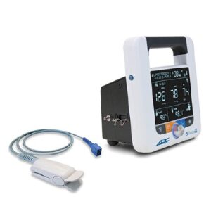 Vital Signs Monitor Adview Spot Check NIBP, SpO2, Temperature AC Power / Battery Operated
