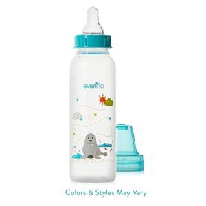 Baby Bottle Evenflo Classic Prints 8 oz. Polypropylene
