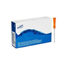 Urethral Catheter Lofric Coude Tip Hydrophilic Coated PVC 16 Fr. 16 Inch