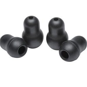 Stethoscope Eartip Littmann Large, Small, Black, Snap Tight Soft Seal For All Stethoscopes