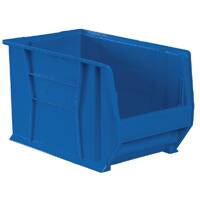 Storage Bin AkroBins Super-Size Blue Plastic 8 X 12-3/8 X 20 Inch