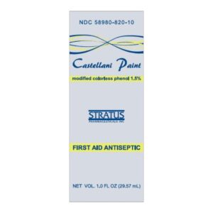 Antiseptic Phenol Topical Liquid 1 oz. Bottle