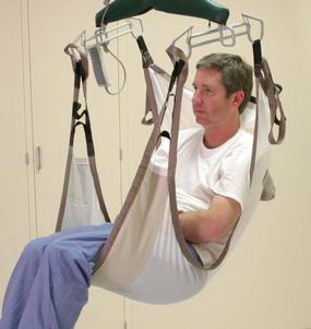 Hourglass Sling With Head Support Extra Large 250 to 450 lbs. Weight Capacity