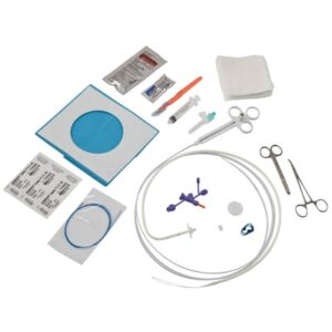 Safety Single Pass Pull PEG Kit Kangaroo 16 Fr. Polyurethane Sterile