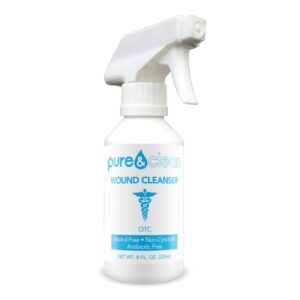 Wound Cleanser Pure&Clean 8 oz. Spray Bottle NonSterile Antimicrobial