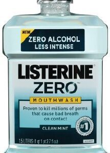 Mouthwash Listerine Zero 1.5 Liter Clean Mint Flavor