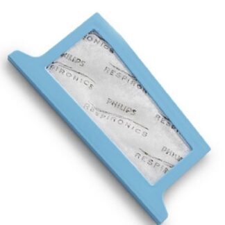 CPAP Filter Ultrafine Disposable 1 per Pack Blue / White With Frame