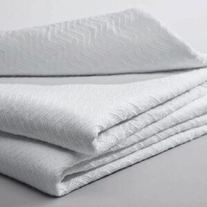 Blanket Herringbone Performance 66  X 90 Inch Cotton / Polyester