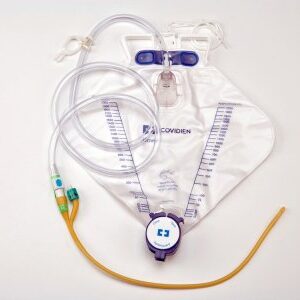 Indwelling Catheter Tray Curity Foley 18 Fr. 5 cc Balloon Latex