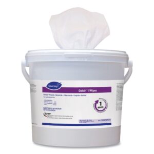 Surface Disinfectant Cleaner Diversey Oxivir 1 Premoistened Hydrogen Peroxide Based Manual Pull Wipe 160 Count Pail Scented NonSterile