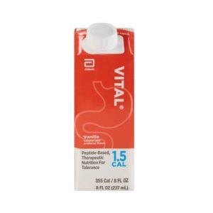 Oral Supplement Vital 1.5 Cal Vanilla Flavor Liquid 8 oz. Reclosable Carton