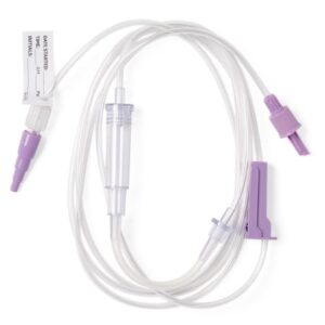 Enteral Feeding Pump Spike Set with ENFit Connector Medline EntraFlo ENFit Connector