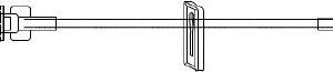 IV Extension Set ICU Needle-Free Port Small Bore 7 Inch Tubing