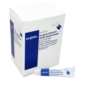 Lubricating Jelly – Carbomer free Surgilube 2 oz. Tube Sterile