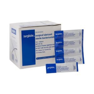 Lubricating Jelly – Carbomer free Surgilube 5 Gram Individual Packet Sterile
