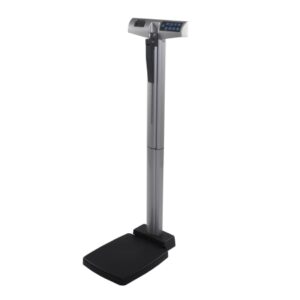 Physician Scale Health O Meter Digital Display 660 lbs. / 300 kg Capacity Gray AC Adapter / Battery Operated
