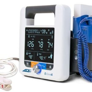 Vital Signs Monitor Adview Spot Check NIBP, SpO2, Temperature AC Power / Battery Operated