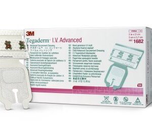 I.V. Dressing 3M Tegaderm Film 2 X 2-1/4 Inch Sterile