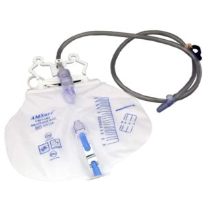 Urinary Drain Bag AMSure Anti-Reflux Valve Sterile 2,000 mL Vinyl