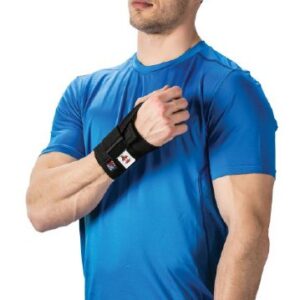 Wrist Support Swede-O Reflex Open Palm Elastic / Nylon / Polyester / Polyethylene Left Hand Black X-Large