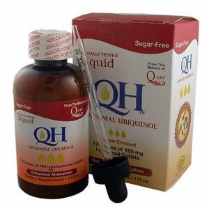Dietary Supplement Liquid QH QH Ubiquinal / Activated CoQ10 100 mg Strength Liquid 6 oz. Unflavored